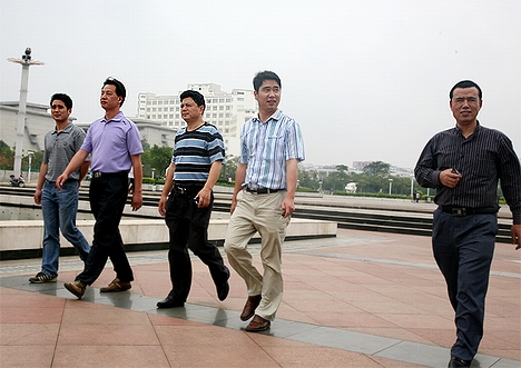 欧文总裁一行赴贵港市考察